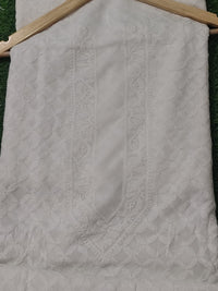 Unstitched Viscous Full jall kurta For Men -Uns/Ras/Visco one