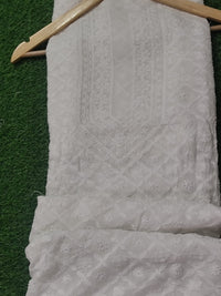 Unstitched Viscous Full jall kurta For Men -Uns/Ras/Visco Three