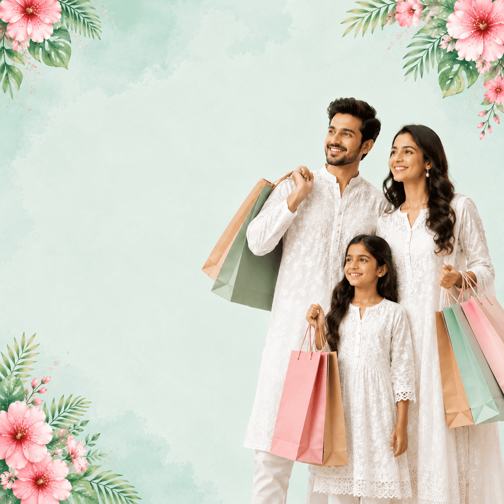 Flat 20% Off on Chikankari Kurtas