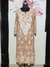 MYC Mal cotton Chikankari Kurti Beige