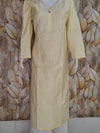 Chandari Hand Embroidery Bhakhiya - Golden Beige