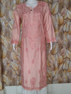 Chandari Kurti Tone To tone Ghas patti Work