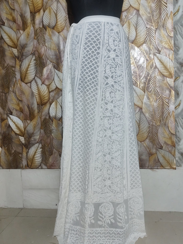 Elegance Redefined: Viscose Chikankari Lehenga