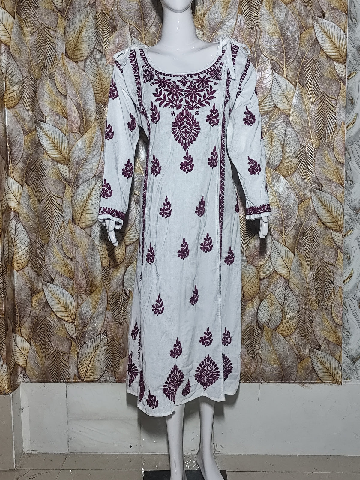Chikan Dresses Cotton Western wear