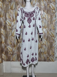 Chikan Dresses Cotton Western wear