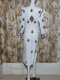 Chikan Dresses Cotton Western wear