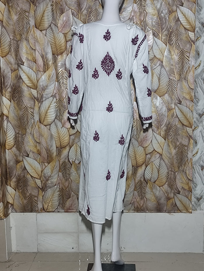 Chikan Dresses Cotton Western wear