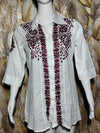 Chikankari Cotton Shirt For ladies