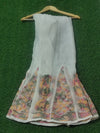 Lucknowi Multi-Color Thread Embroidered Georgette Sharara / Flared Palazzo