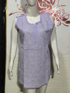 Women's Sleeveless Cotton Lucknowi Chikankari Short Kurti