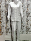Pure Cotton Lucknowi Chikankari Button-Down Co-ord Set