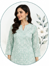 Chikan Kurti