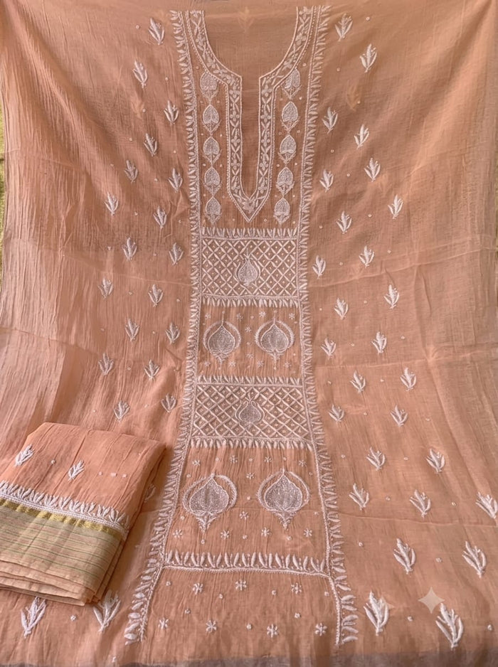 Peach Colour Mal Chandari Set