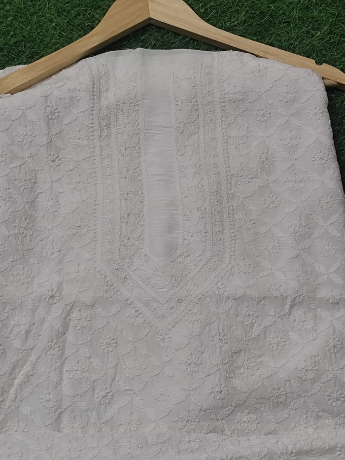 Unstitched Gents kurta Chanderi - Uns/Ras/Cha Two